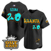 Men's Atlanta Braves 'Graffiti A-Town Edition' Vapor Premier Limited Jersey - All Stitched