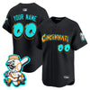 Cincinnati Reds 'Graffiti Queen City Edition' Vapor Premier Limited Custom Jersey - All Stitched