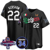 Men's Los Angeles Dodgers Mexican "For 34" Jersey - All Stitched