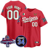 Men's Los Angeles Dodgers Mexican "For 34" Jersey - All Stitched