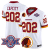 Men's Washington Redskins Throwback 1992 Super Bowl XXVI Patch Vapor Limited Jersey V2 - All Stitched
