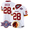 Men's Washington Redskins Throwback 1992 Super Bowl XXVI Patch Vapor Limited Jersey V2 - All Stitched