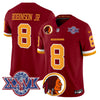 Men's Washington Redskins Throwback 1992 Super Bowl XXVI Patch Vapor Limited Jersey V2 - All Stitched