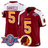 Men's Washington Redskins Throwback 1992 Super Bowl XXVI Patch Vapor Limited Jersey V2 - All Stitched