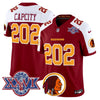 Men's Washington Redskins Throwback 1992 Super Bowl XXVI Patch Vapor Limited Jersey V2 - All Stitched