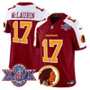 Men's Washington Redskins Throwback 1992 Super Bowl XXVI Patch Vapor Limited Jersey V2 - All Stitched