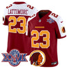 Men's Washington Redskins Throwback 1992 Super Bowl XXVI Patch Vapor Limited Jersey V2 - All Stitched