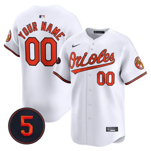 Baltimore Orioles Robinson Patch Vapor Premier Limited Custom Jersey V2 – All Stitched