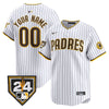 Padres 2024 Spring Training Patch Vapor Premier Limited Custom Jersey - All Stitched
