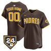 Padres 2024 Spring Training Patch Vapor Premier Limited Custom Jersey - All Stitched