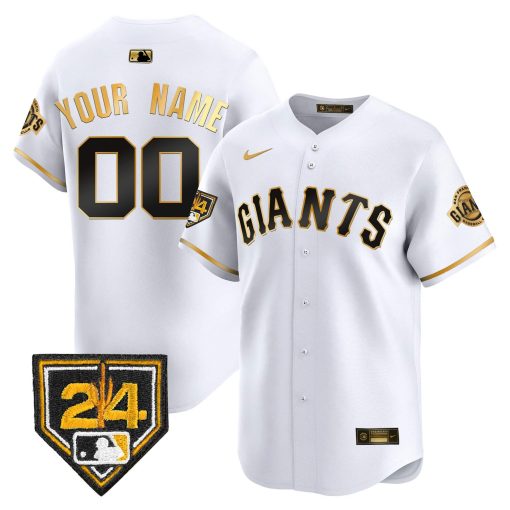 San Francisco Giants 2024 Spring Training Vapor Premier Limited Custom Jersey - All Stitched