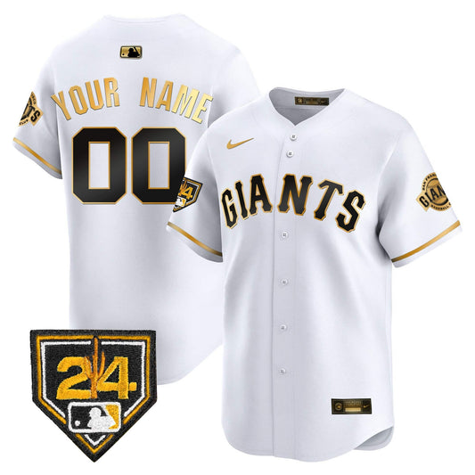 San Francisco Giants 2024 Spring Training Vapor Premier Limited Custom Jersey - All Stitched