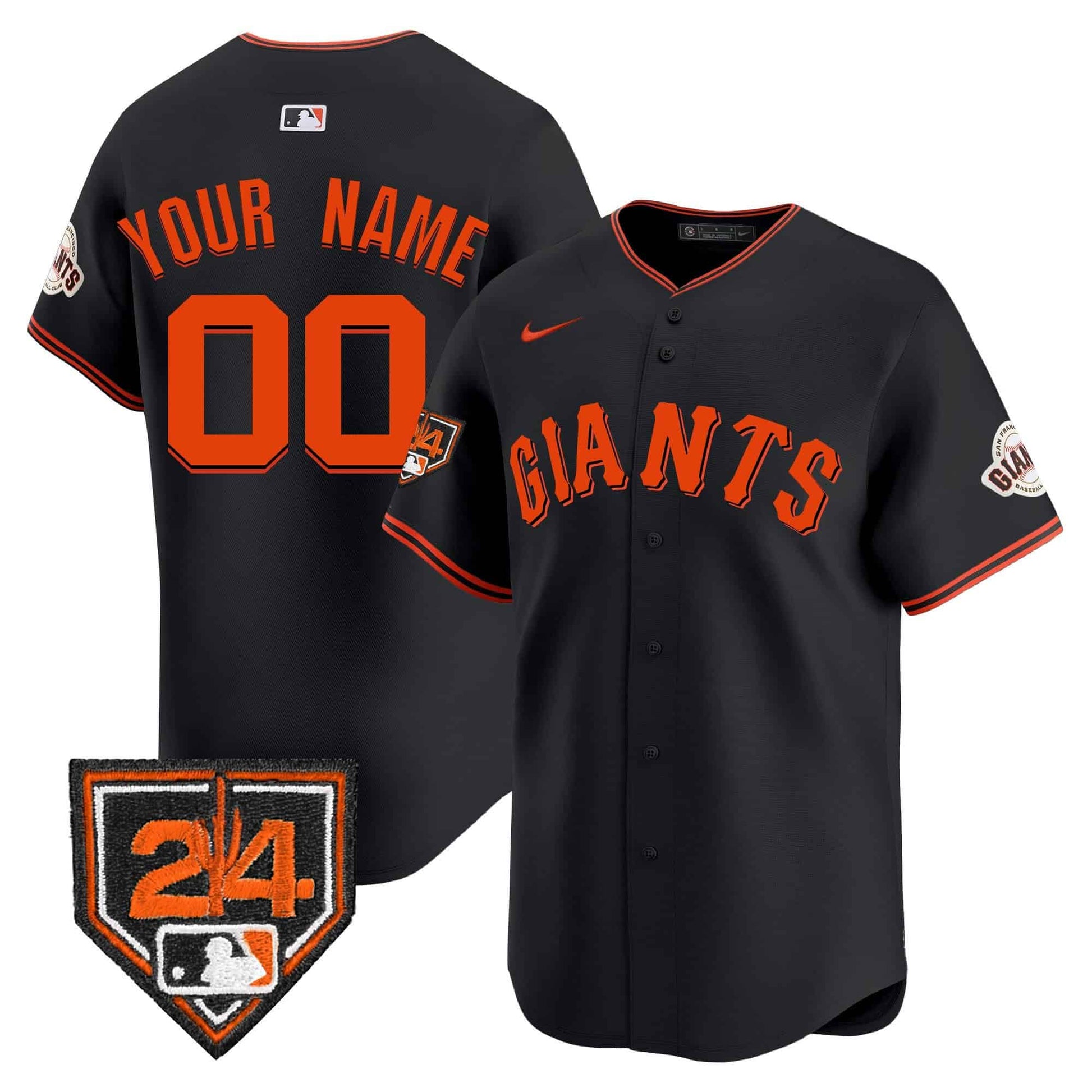 San Francisco Giants 2024 Spring Training Vapor Premier Limited Custom Jersey - All Stitched