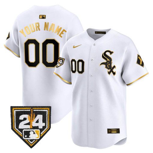 Chicago White Sox 2024 Spring Training Patch Vapor Premier Limited Custom Jersey - All Stitched