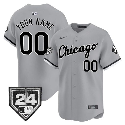 Chicago White Sox 2024 Spring Training Patch Vapor Premier Limited Custom Jersey - All Stitched
