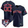 Boston Red Sox 2024 Spring Training Patch Vapor Premier Limited Custom Jersey - All Stitched