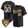 Orioles 2024 Spring Training Patch Vapor Premier Limited Custom Jersey - All Stitched