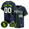 Atlanta Braves Atliens Vapor Premier Limited Custom Jersey - All Stitched