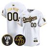 Dodgers Vin Patch & Kobe Bryant Signature Vapor Premier Limited Custom Jersey - All Stitched