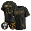 Dodgers Vin Patch & Kobe Bryant Signature Vapor Premier Limited Custom Jersey - All Stitched