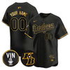 Dodgers Vin Patch & Kobe Bryant Signature Vapor Premier Limited Custom Jersey - All Stitched