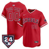 Los Angeles Angels 2024 Spring Training Patch Vapor Premier Limited Custom Jersey - All Stitched