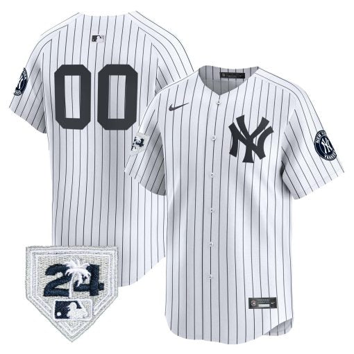 New York Yankees 2024 Spring Training Patch Vapor Premier Limited Custom Jersey V4 - All Stitched