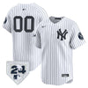 New York Yankees 2024 Spring Training Patch Vapor Premier Limited Custom Jersey V4 - All Stitched