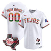 Texas Rangers Mexico Texas Patch Vapor Premier Limited Custom Jersey - All Stitched