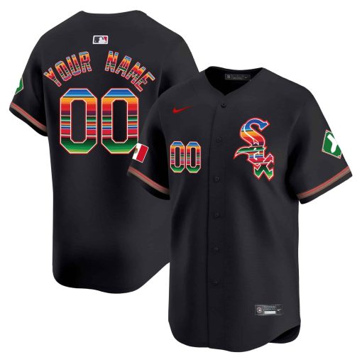 Chicago White Sox Mexico Vapor Premier Limited Custom Jersey V2- All Stitched