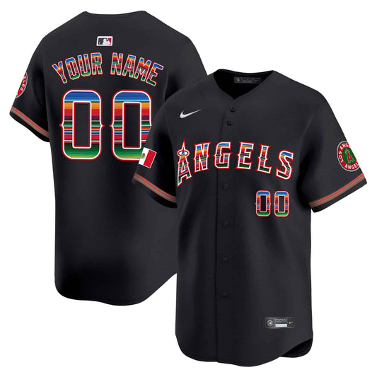 Los Angeles Angels Mexico Vapor Premier Limited Custom Jersey - All Stitched