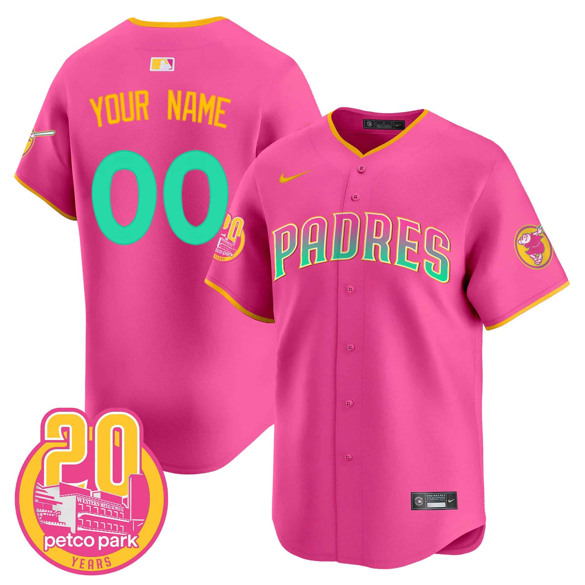 Padres 2024 San Diego City Style Vapor Premier Limited Custom Jersey – All Stitched