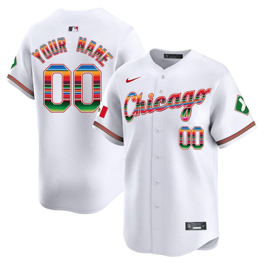 Chicago White Sox Mexico Vapor Premier Limited Custom Jersey V3- All Stitched