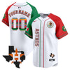 Houston Astros Mexico Vapor Premier Limited Custom Jersey V4 - All Stitched