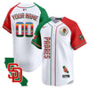 Padres Mexico California Patch Vapor Premier Limited Custom Jersey V2 – All Stitched