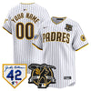 Padres 2024 Tony Gwynn & Robinson Patch Vapor Premier Limited Custom Jersey – All Stitched