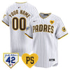 Padres 2024 “For Peter” & Robinson Patch Vapor Premier Limited Custom Jersey – All Stitched