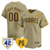 Padres 2024 “For Peter” & Robinson Patch Vapor Premier Limited Custom Jersey – All Stitched