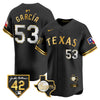 Men’s Texas Rangers 2024 Jackie Robinson Patch Vapor Premier Limited Jersey – All Stitched
