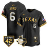 Men’s Texas Rangers 2024 Jackie Robinson Patch Vapor Premier Limited Jersey – All Stitched