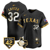 Men’s Texas Rangers 2024 Jackie Robinson Patch Vapor Premier Limited Jersey – All Stitched