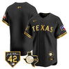 Men’s Texas Rangers 2024 Jackie Robinson Patch Vapor Premier Limited Jersey – All Stitched