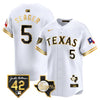 Men’s Texas Rangers 2024 Jackie Robinson Patch Vapor Premier Limited Jersey – All Stitched