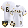 Men’s Texas Rangers 2024 Jackie Robinson Patch Vapor Premier Limited Jersey – All Stitched