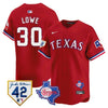 Men’s Texas Rangers 2024 Jackie Robinson Patch Vapor Premier Limited Jersey – All Stitched