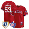 Men’s Texas Rangers 2024 Jackie Robinson Patch Vapor Premier Limited Jersey – All Stitched