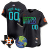 Houston Astros Cactus Jack Astro World Vapor Premier Limited Custom Jersey - All Stitched