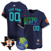 Houston Astros Cactus Jack Astro World Vapor Premier Limited Custom Jersey - All Stitched
