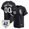 Chicago White Sox 2024 Jackie Robinson Patch Vapor Premier Limited Custom Jersey - All Stitched