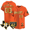 Houston Astros 2024 Jackie Robinson Patch Vapor Premier Limited Custom Jersey - All Stitched